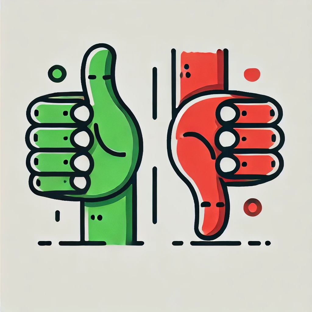 Thumb up or down
